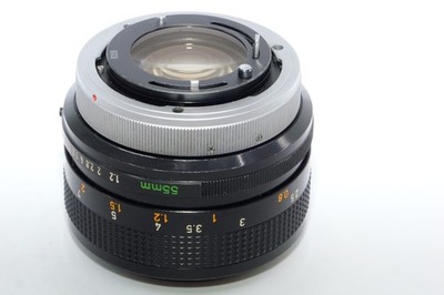 Canon FD SSC 55mm f1.2 Aspherical Lens. Box. Hood. Caps. RARE | eBay