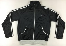 Adidas Ein Schwahn Erzeugnis 1970s glossy track jacket West Germany vintage 52