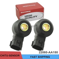 2x Knock Sensor For Subaru BRZ WRX Forester Outback Crosstrek Tribeca22060-AA180