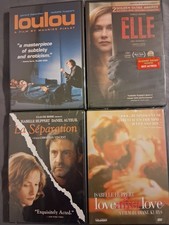 Loulou and 3 Other Isabelle Huppert Films - Brand New DVDs