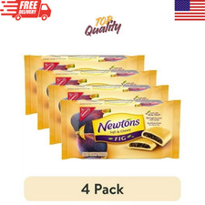 NEWTONS Fig Bars Soft Baked Real Fruit Cookies 10oz 4 Pack Snack