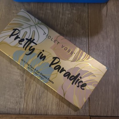 NIB! Violet Voss Cosmetics Pretty in Paradise Face & Eye Palette 0.49oz/14.2g