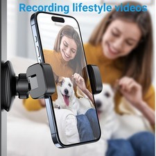 Strong Magnetic Phone Holder for Gym 360  Rotatable Adjustable Mount Universal