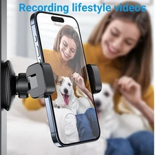 Strong Magnetic Phone Holder for Gym 360° Rotatable Adjustable Mount Universal