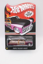 HOT WHEELS 2016 COLLECTOR EDITION PURPLE PASSION WOODY - 2 OF 4