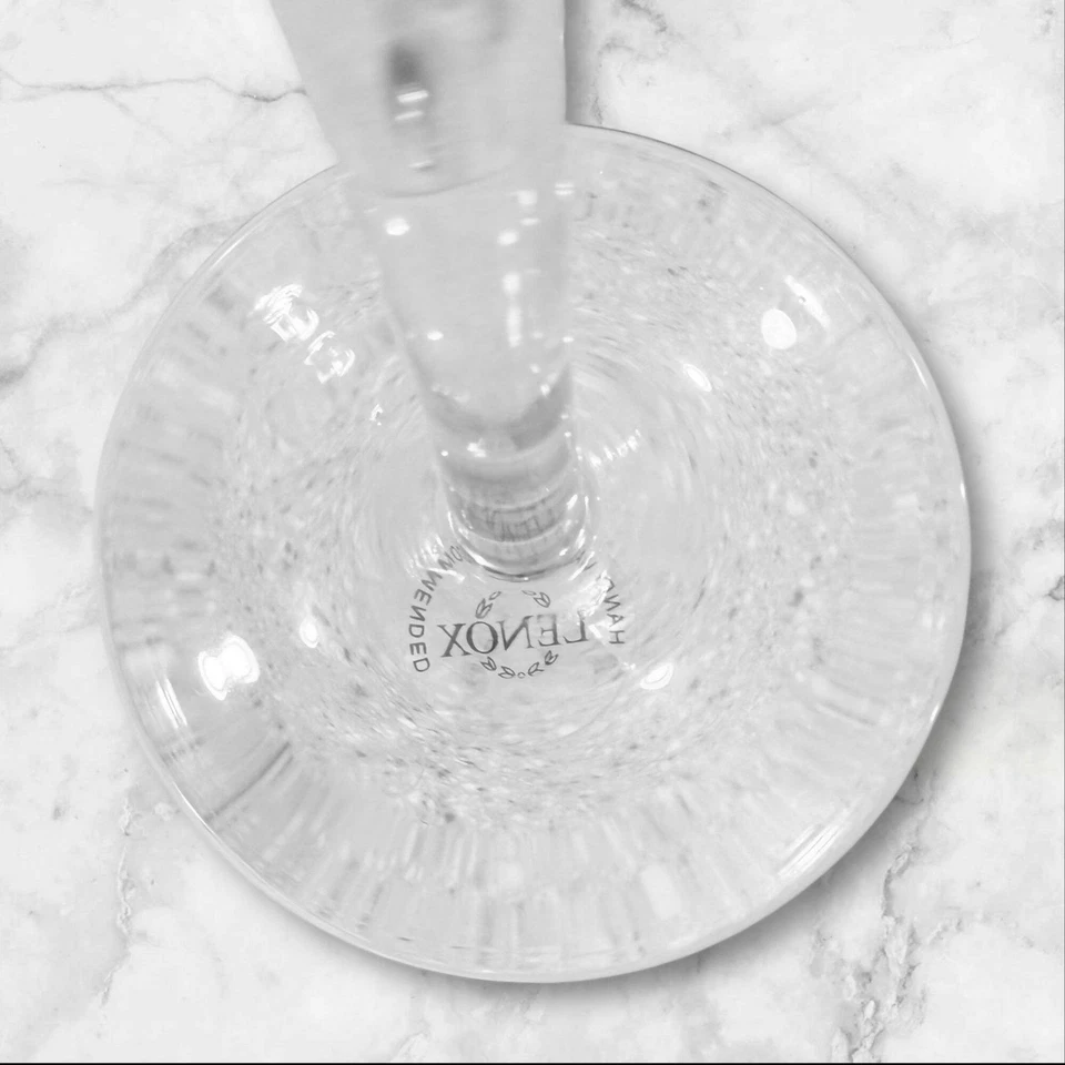 "Flautas tostadoras heredera de cristal Lenox | Juego de 2 | Excelente estado | 10 3/8""" Foto 4 de 4