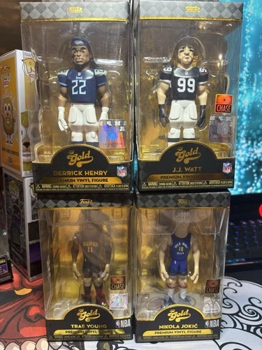 NFL Funko Gold Lot