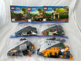 LEGO CITY: Jungle Halftrack Mission (60159), complete set with all minis & books