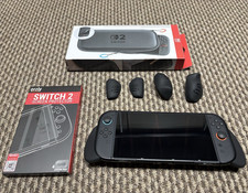 Nintendo Switch 2 Black 256GB 1080p with Carry Case & Screen Protector and grip