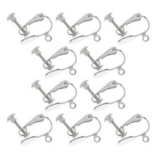 10Pcs Clip-on Earring Converters Earring Accessories Clip On Components
