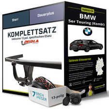 Für BMW 5er Touring (Kombi) Typ F11 Anhängerkupplung starr +eSatz 13pol 14- NEU