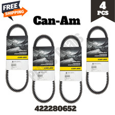 4 Pack Genuine Can-Am 422280652 OEM Clutch Drive Belts for Maverick X3 Turbo RR