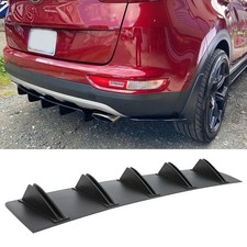 For Kia Sportage Sx Ex Rear Bumper Diffuser Spoiler Splitter Lip 10 Shark Fins For Kia Sportage Sx Ex Rear Bumper Diffuser Spoiler Splitter Lip 10 Shark Fins