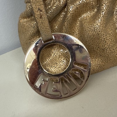 Fendi Chef Mini Handbag Metallic Gold | eBay