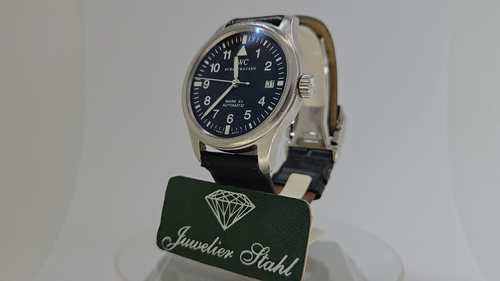 IWC Pilot IW3253 - Schöne Tritium Fliegeruhr Mark XV ! - Video 1 von 1