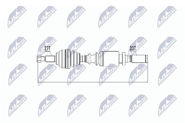 Nty Antriebswelle Gelenkwelle Vorne NPW-RE-004-image