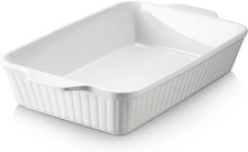 Casserole Dish 9x13 Ceramic Baking Large Lasagna Pan Deep for Oven 4.2 Quarts