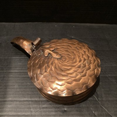 Gregorian Copper 101  Handmade Silent  Butler Ash Receiver, Vintage