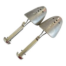 Vintage 1950's EKCO Metal Adjustable Shoe Trees Shoe Stretchers Made in USA