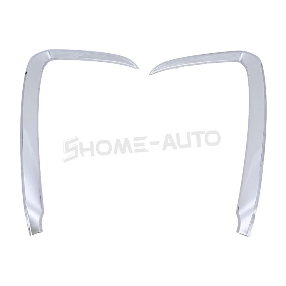 Juego de molduras de parachoques delanteras cromadas laterales derechas y derechas para Mazda CX-9 TK5050130A 2016-2022 Foto 2 de 4