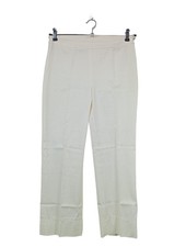 AKRIS PUNTO 7/8-Hose Damen Hose Gr. DE 36 wollweiß Elegant