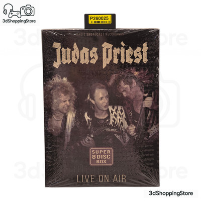 Judas Priest Live On Air 8 CD Box Set Sammlung Heavy Metal