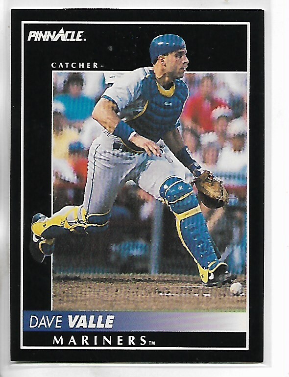 1992 Pinnacle Series 1 Dave Valle Card # 232