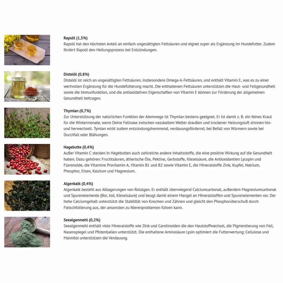 SANADOG Nass-Menü Ziege Topinambur & Pfirsich 400g Nassfutter Hund Getreidefrei - Bild 4 von 4