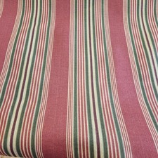 Sweetwater Stripe Scarlet FABRIC Sun N Shade by Waverly Outdoor Upholstery 55"W