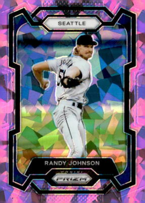 2024 Panini Prizm #263 Randy Johnson Pink Ice Prizm