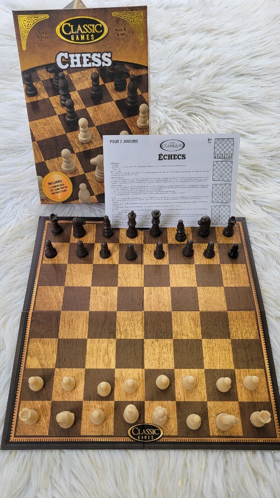 Classic Games ~ Chess ~ 2 Player Game Board Game Pre-owned