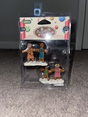2004 LEMAX Jingle Bell Shuffle-Sugar 'N Spice Pair of Accessories #42847