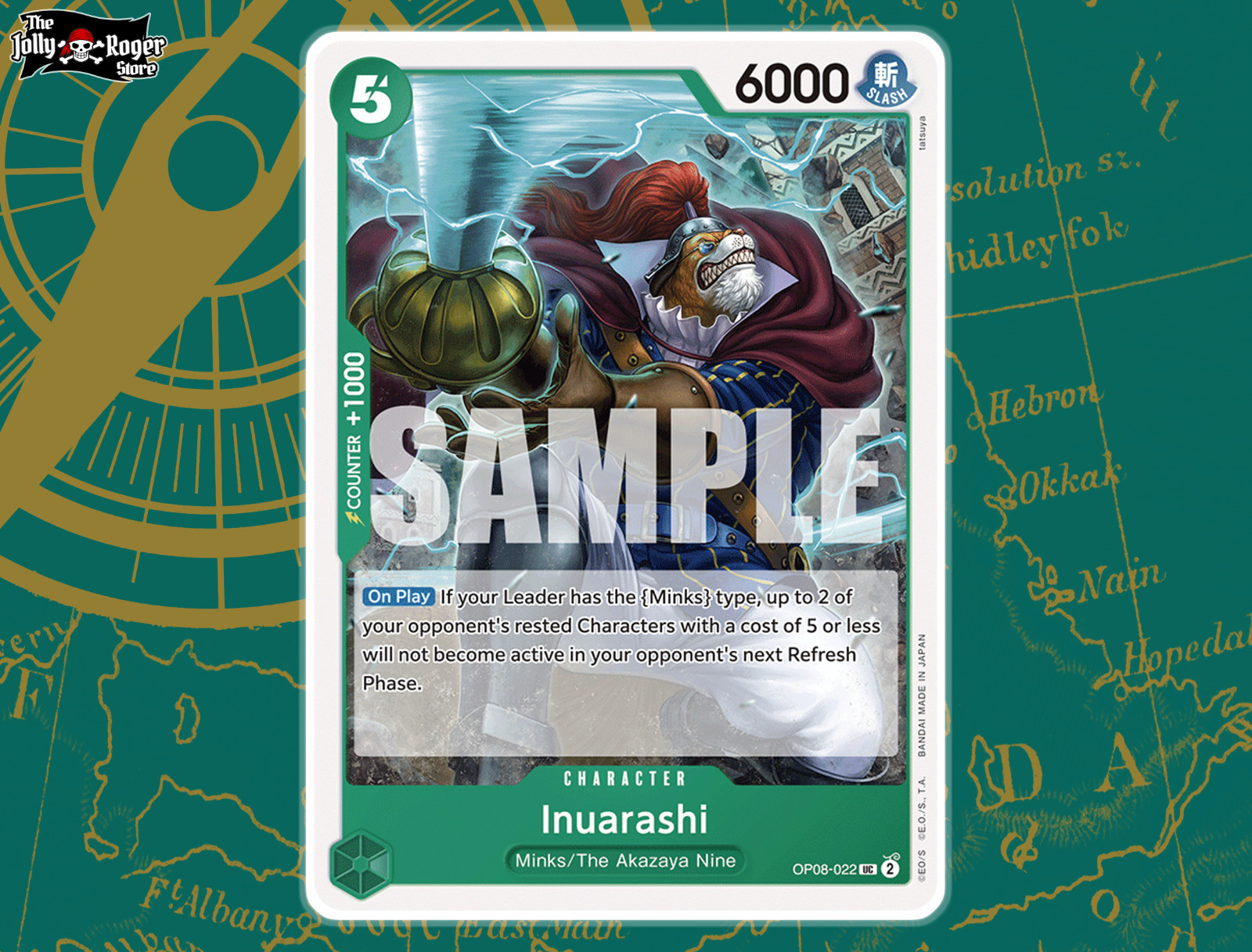 OP08-022 - Inuarashi | ONE PIECE Card Game