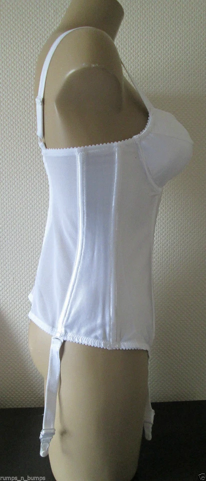 Miss Mary Korsage Gr.70F Gr.80F mit Stäbe Straps Multi Bügel BH formend Bustier - Bild 3 von 3