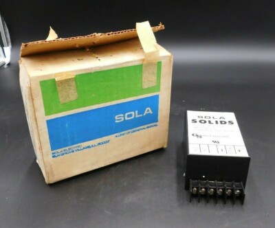 NEW SOLA Solids 85-12-2140 Electrical Power Supply 