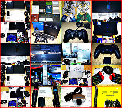 SONY PS2 & PSX FAT & SLM Konsolen & Zub. Auswahl. Singstar, GUITAR HERO, BUZZ, *