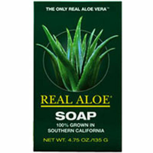Aloe Vera Bar Soap 4.75 OZ by Real Aloe - Picture 1 of 1