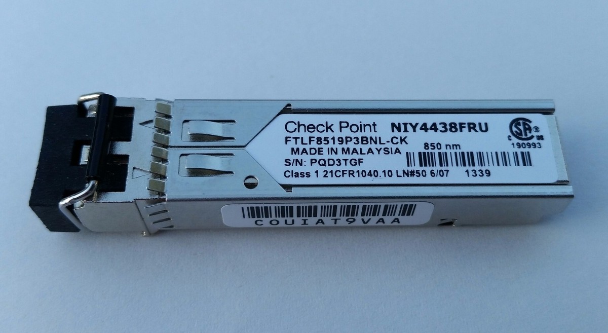 NEW Checkpoint OEM Optical Transceivers-1G SFP SR, CPAC-TR