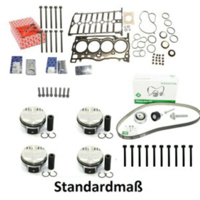 Piston Kit STD Repair Kit with Timing Belt for VW 1.4 TSI CMB CXS 04E107065GF G