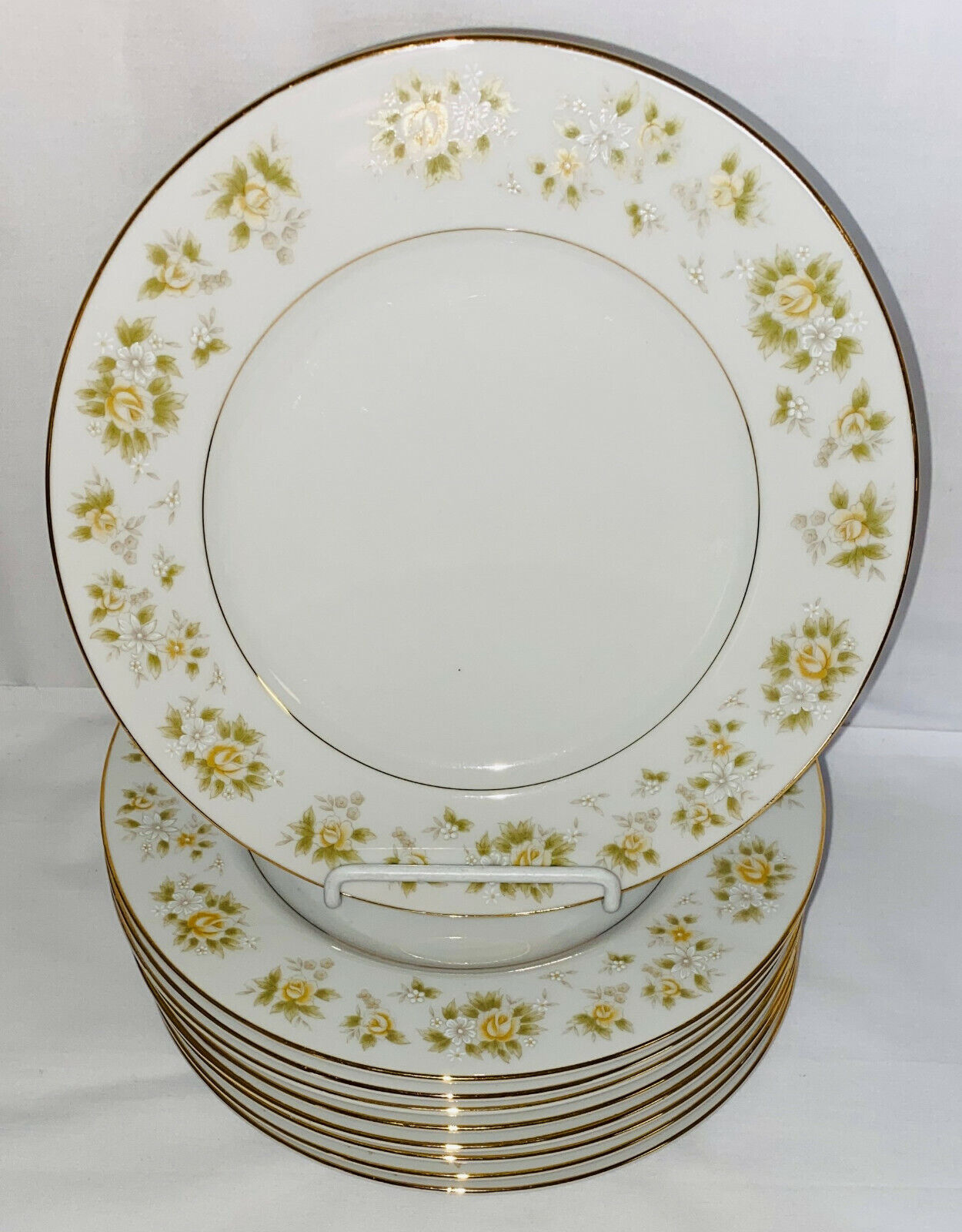 Royal Worcester Wentworth Luncheon Plates 9" 4