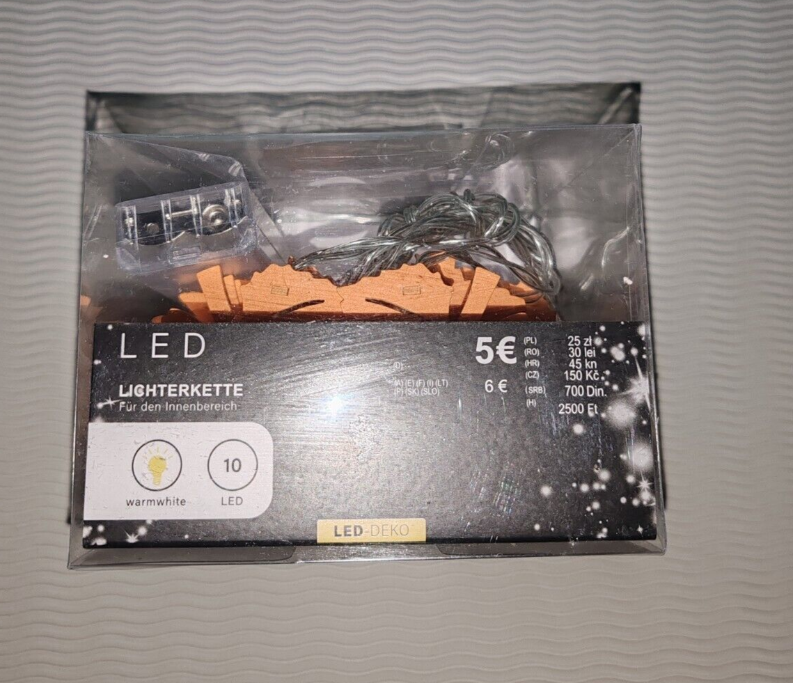 Tedi Lichterkette Batterie fr innen - im Ahorndesign - neu | eBay.de