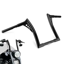 MOFUN 12" Rise Sharp Ape Hanger Bar Handlebar For Harley Dyna Softail Road King