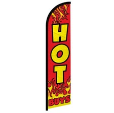 Hot Buys Windless Advertising Swooper Flag Sale Flag Sale