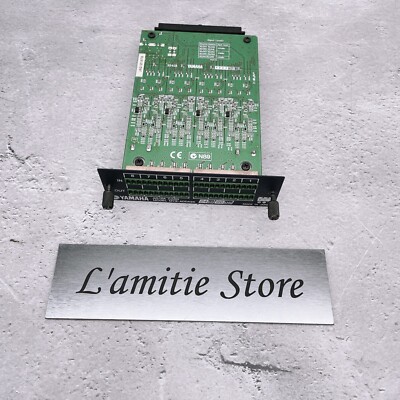 YAMAHA MY8-ADDA96 XLR In/Out 加工済み ケーブル付 Yamaha MY8-ADDA96 8-Channel Input Output Analog Card MY8ADDA96