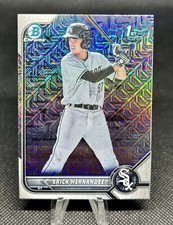 2022 Bowman Chrome Mega Mojo Refractor RC Erick Hernandez 1st Bowman