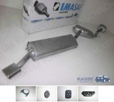 IMASAF ESD Auspuff Endtopf ab Kat für Alfa 155 1.6/1.7/2.0 + TS + 16V 88-110KW