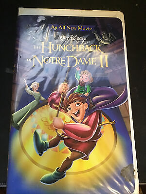 DISNEY'S The Hunchback of Notre Dame 2 VHS clamshell Great Condition