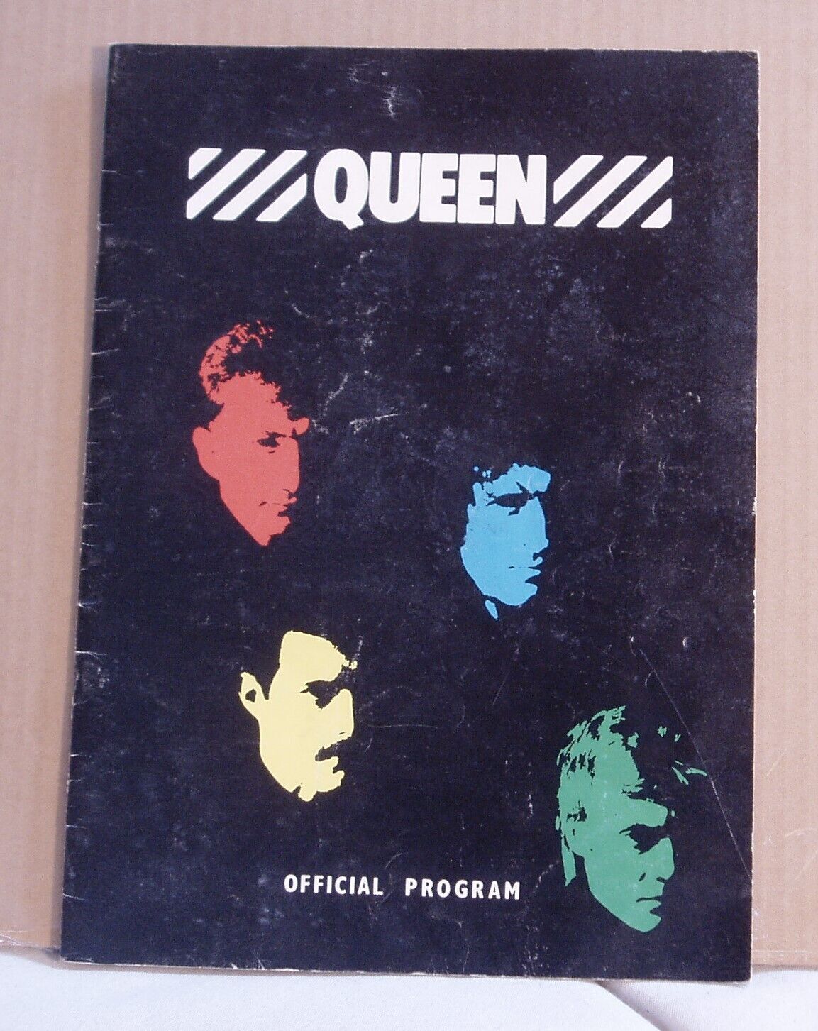 Queen Freddie Mercury "Hot Space" Program Last US Tour 1982
