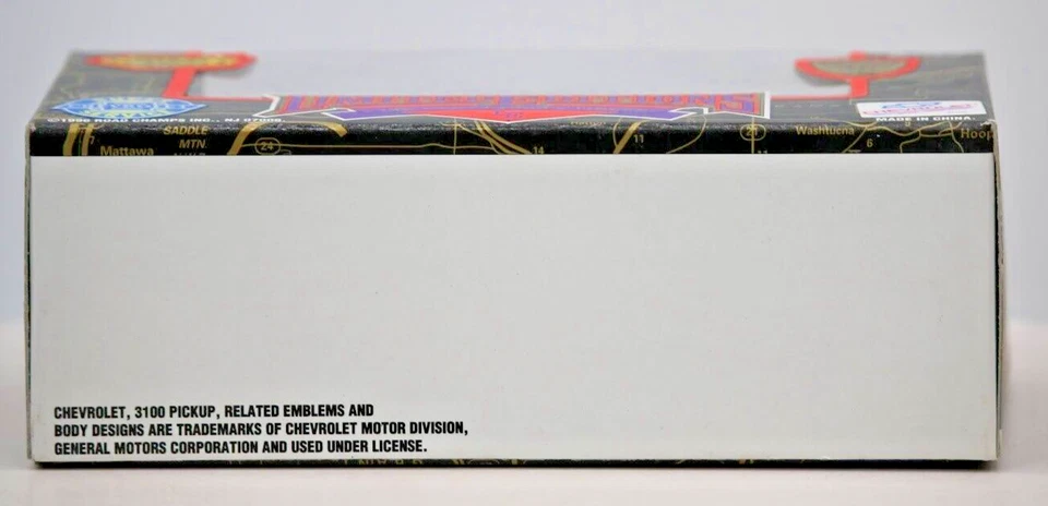 Camioneta Chevy 3100 1953 - logotipo Chevy Super Service - fundido a presión escala 1:43 - 5-3/4 Foto 3 de 4