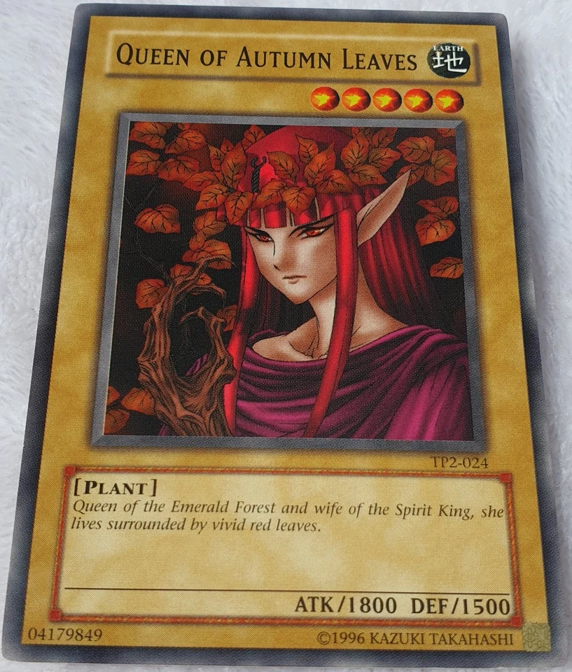 Yugioh 1x Queen of Autumn Leaves TP2-024 Common Unlimited Edition Tournament NM - Image 3 of 4